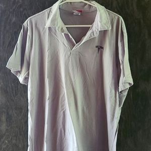 XL Grey Tesla polo
